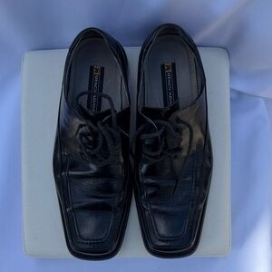 Stacy Adams Black Leather Oxfords
